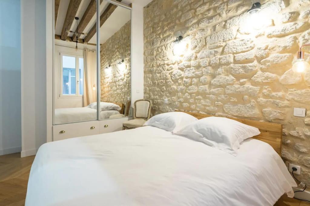 Typical Parisian Flat#3Bedrooms#Opera#Louvre Bagian luar foto