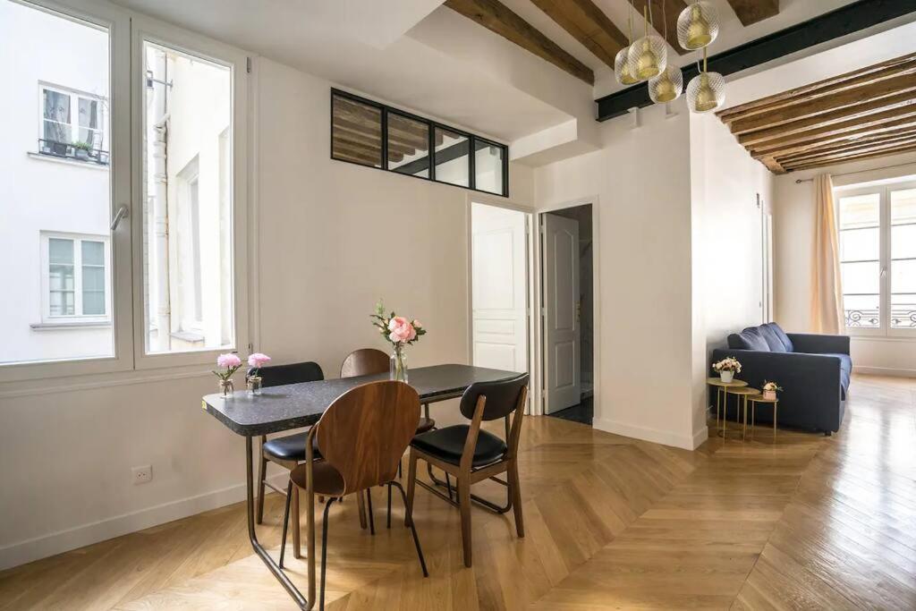 Typical Parisian Flat#3Bedrooms#Opera#Louvre Bagian luar foto